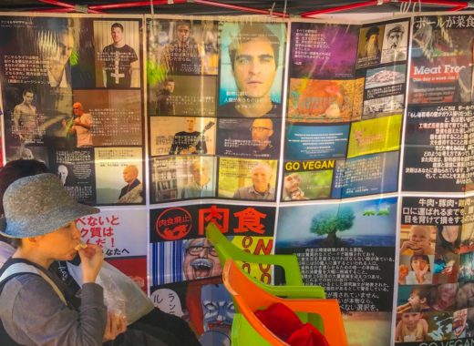 veganism signs Japan