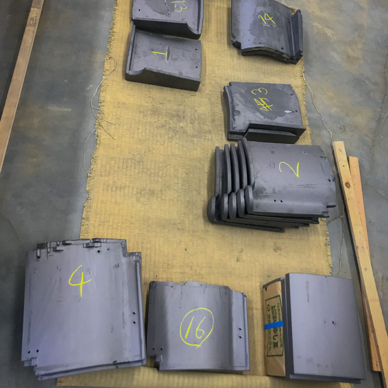 Japanese roof tiles