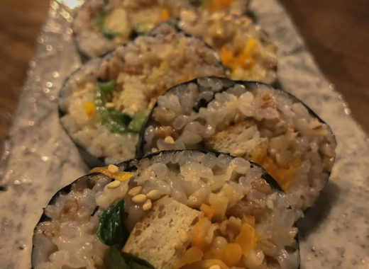 vegan sushi