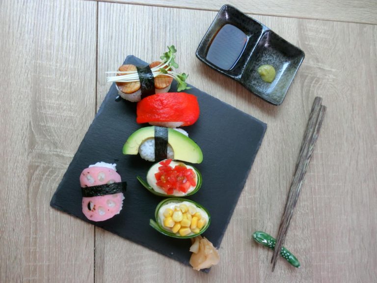 vegan Japanese sushi