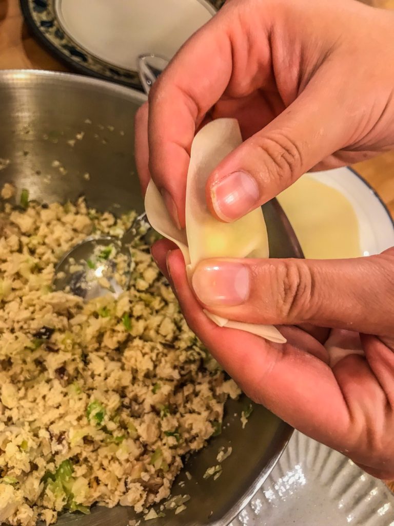 גיוזה טבעוני