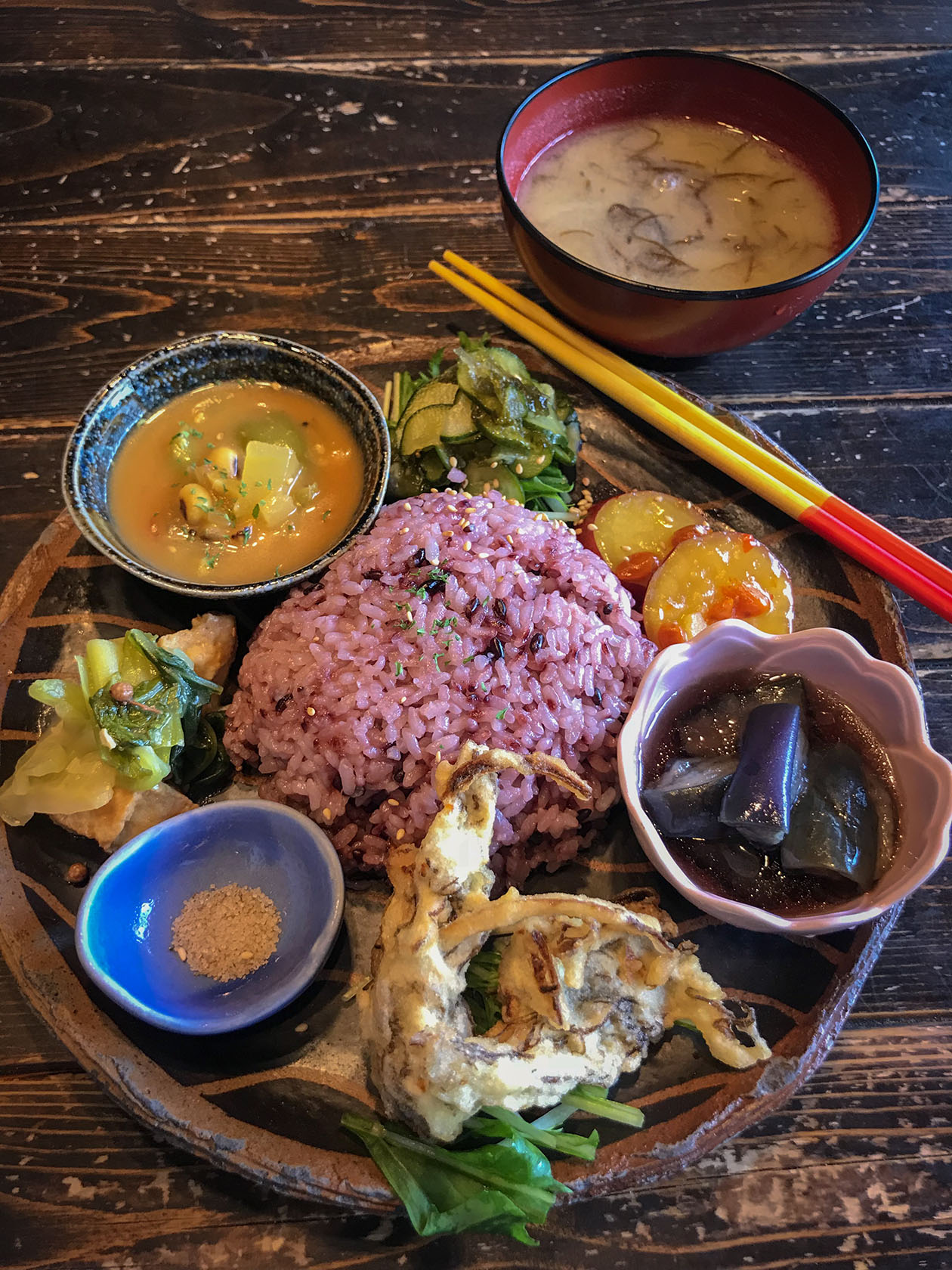 vegan Japanese food