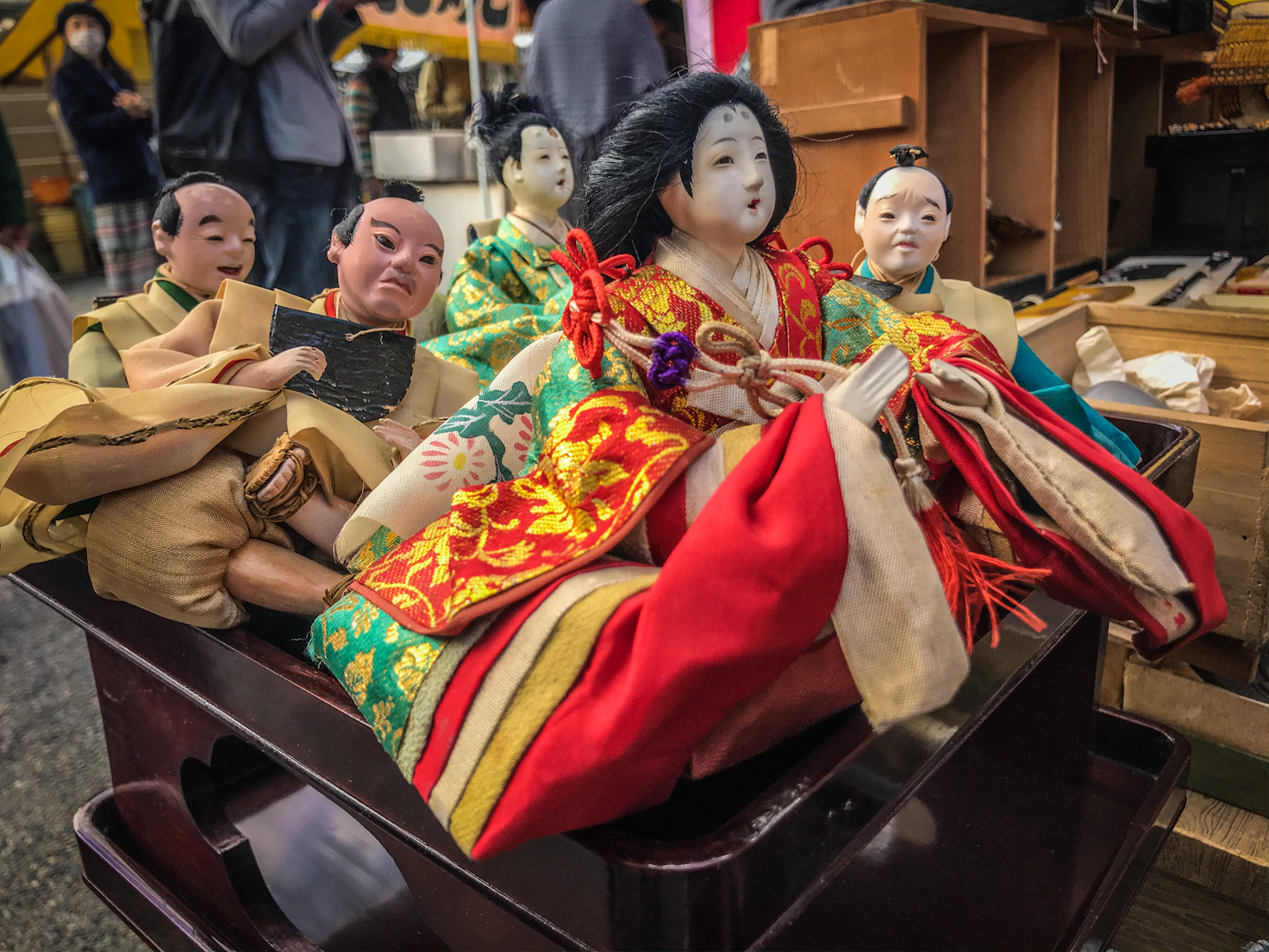 בובה יפנית יד שניה